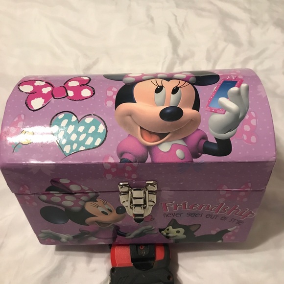 Disney Other - Mini Mouse storage box pink